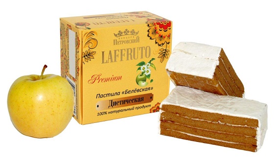 Продукты к посту. Белевская пастила.