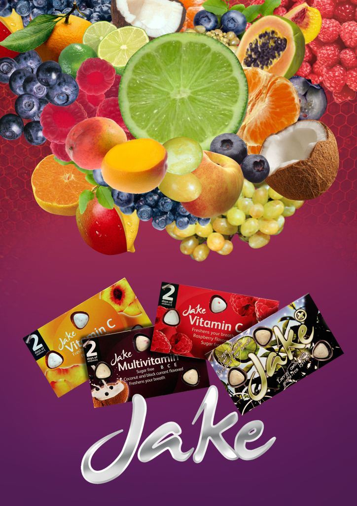 Новинка! Леденцы «Jake Vitamin C»