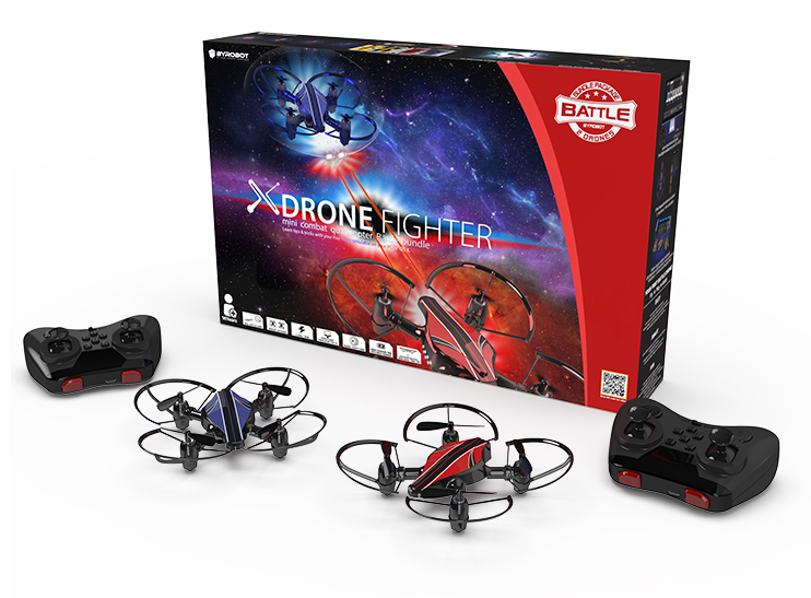 Боевые квадрокоптеры от Byrobot Drone Fighter Combat Pack