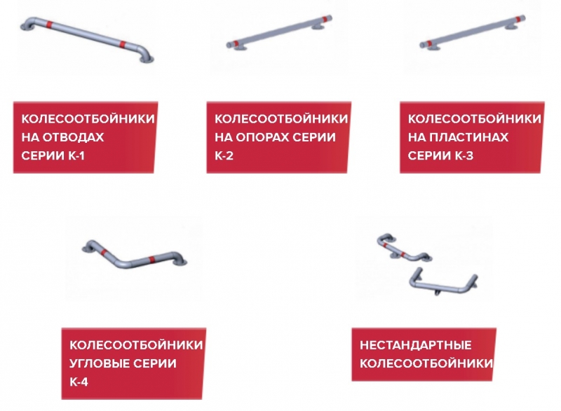 Отбойники металлические купить от производителя