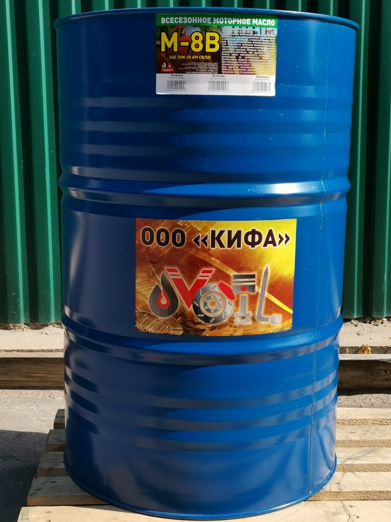 Масло моторное всесезонное М8В V-L 10л