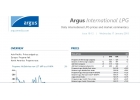 Готовы предоставить котировки Platts и ARGUS