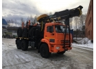Заводские лесовозы Камаз 43118, с манипуляторами VM10L74 Палфингер